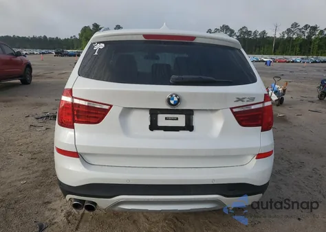 2017 BMW X3 xDrive28I из США, поврежденный, VIN 5UXWX9C36H0W78178